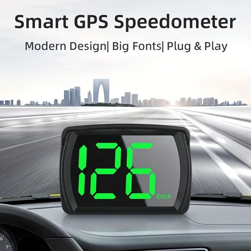 Hud Speedometer Digital Universal - Car HUD GPS Digital Speedometer Heads
