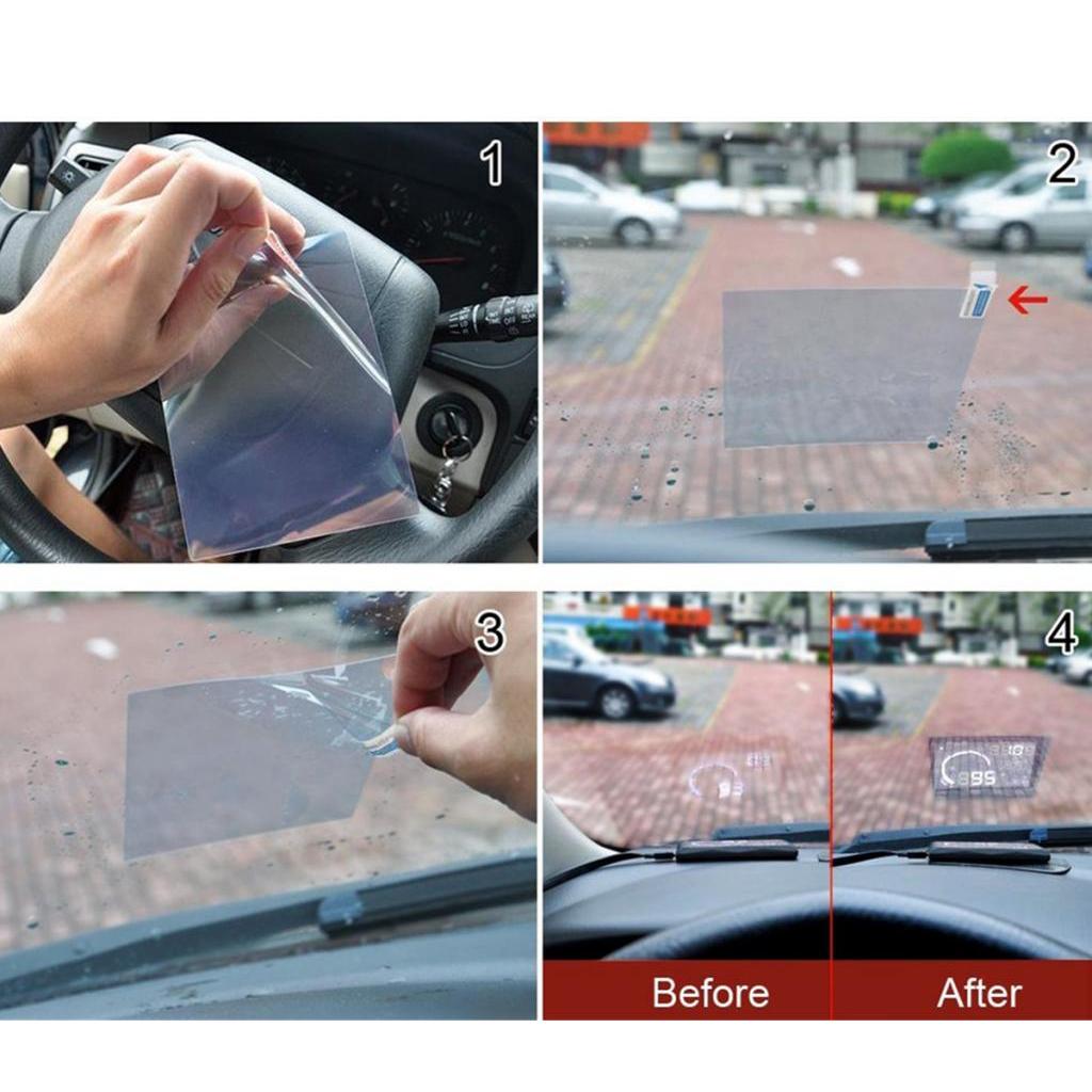Anti Glare Car HUD Projector R - Hud Reflection Film Windshield ulasan dan harga
