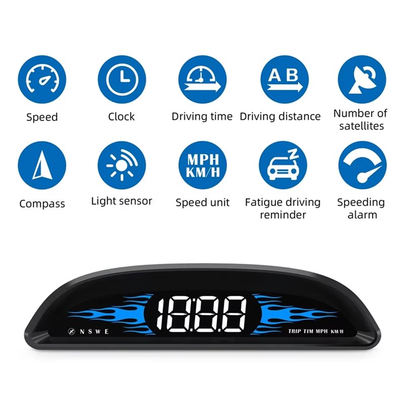 Universal OBD Car Head Up Disp - Hud Speedometer Digital Universal ulasan dan harga