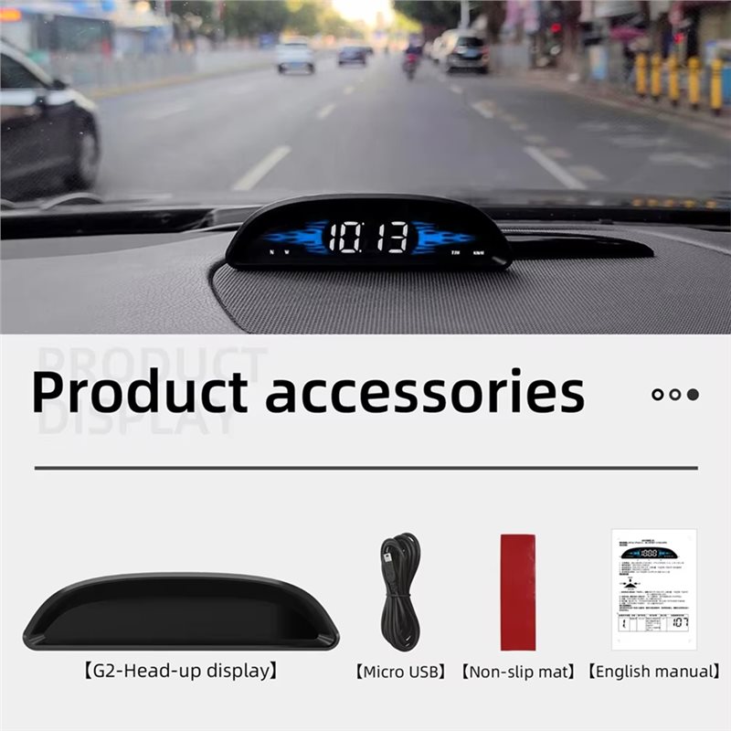Universal OBD Car Head Up Disp - Hud Speedometer Digital Universal ulasan dan harga
