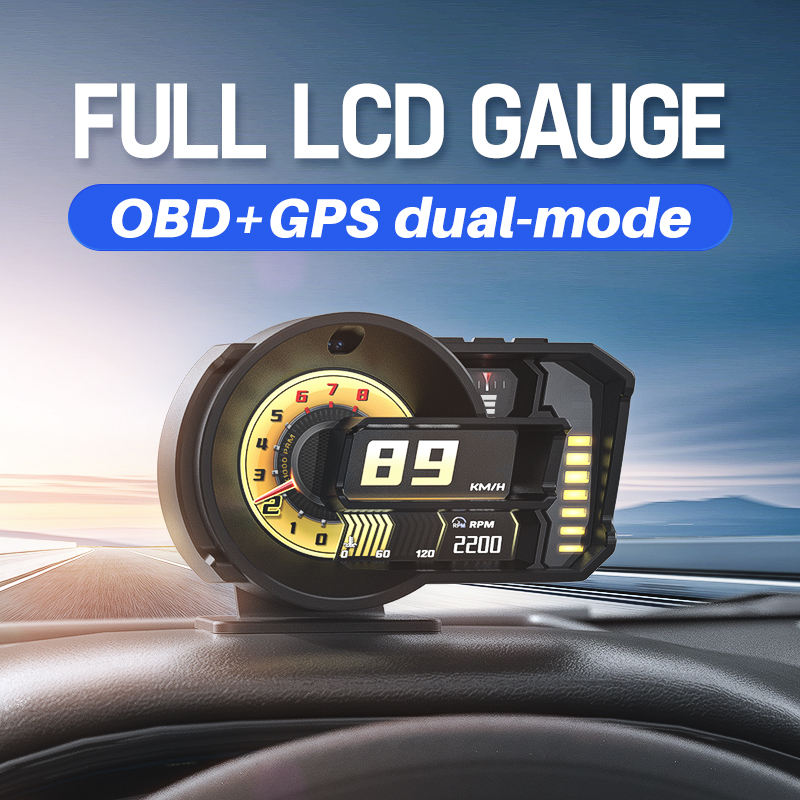 HUD OBD2+GPS Head Up Display G - Hud Obd2 Multi Function Alarm ulasan dan harga