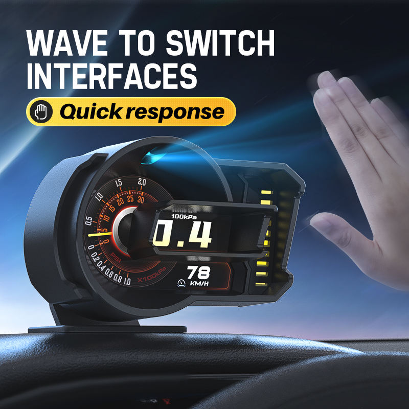 HUD OBD2+GPS Head Up Display G - Hud Obd2 Multi Function Alarm ulasan dan harga