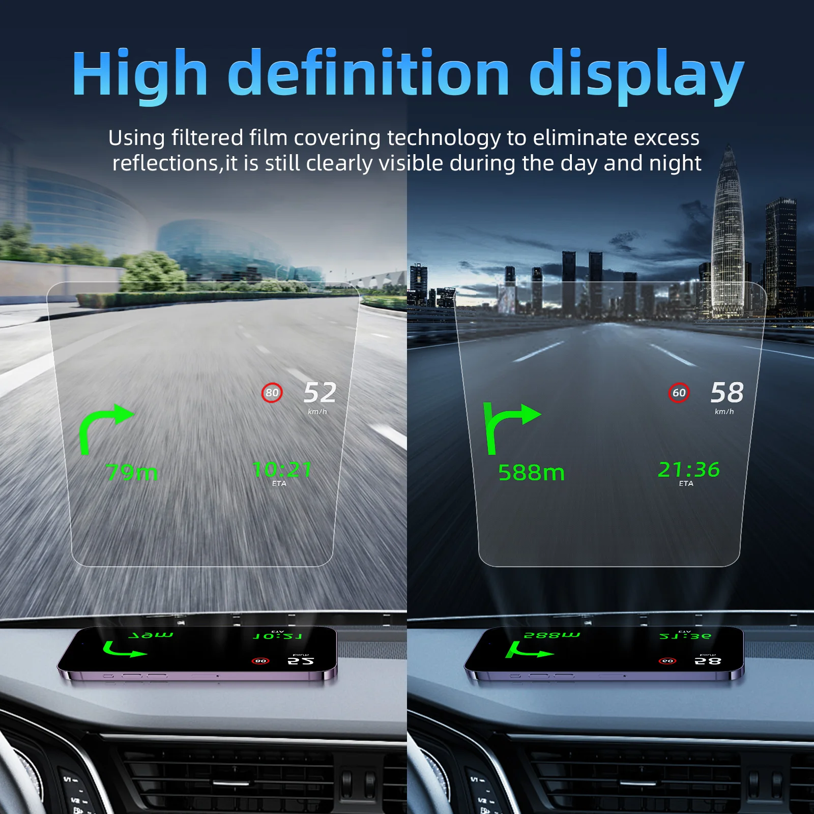 Car Windshield Reflective Film - Hud Reflection Film Windshield ulasan dan harga