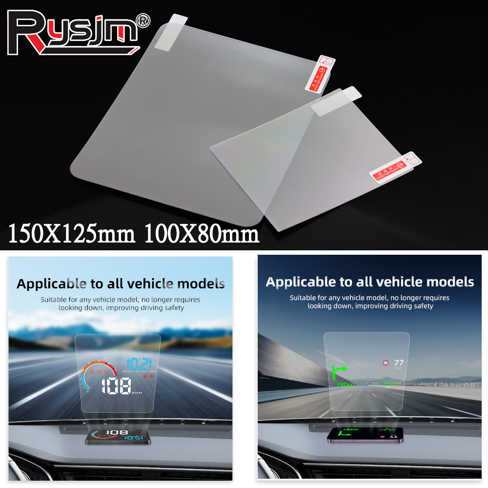 150X125mm 100X80mm Car HUD Ref - Hud Reflection Film Windshield ulasan dan harga