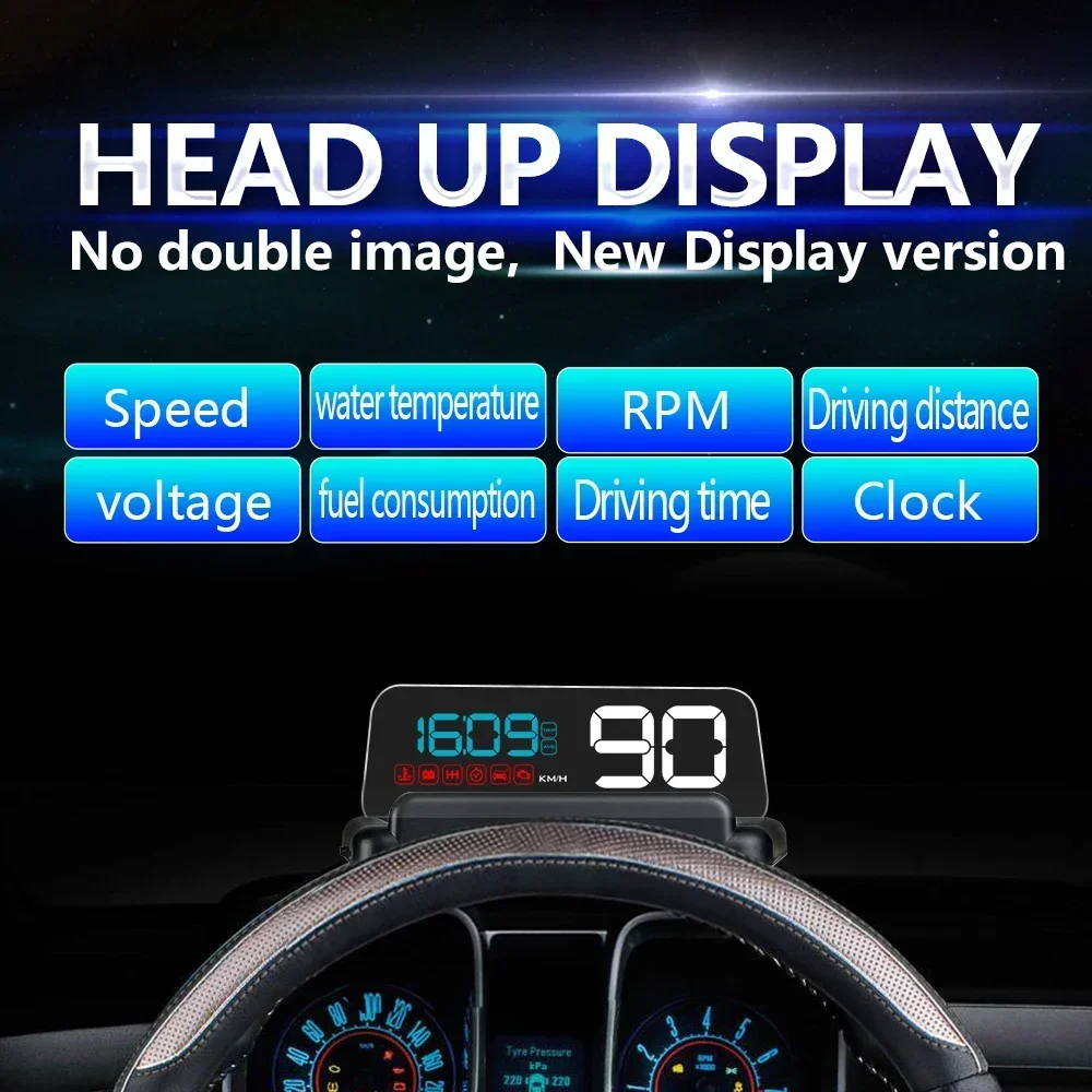 C500/T900,OBD/GPS HUD Auto Hea - Car Hud Head Up Display Gps ulasan dan harga