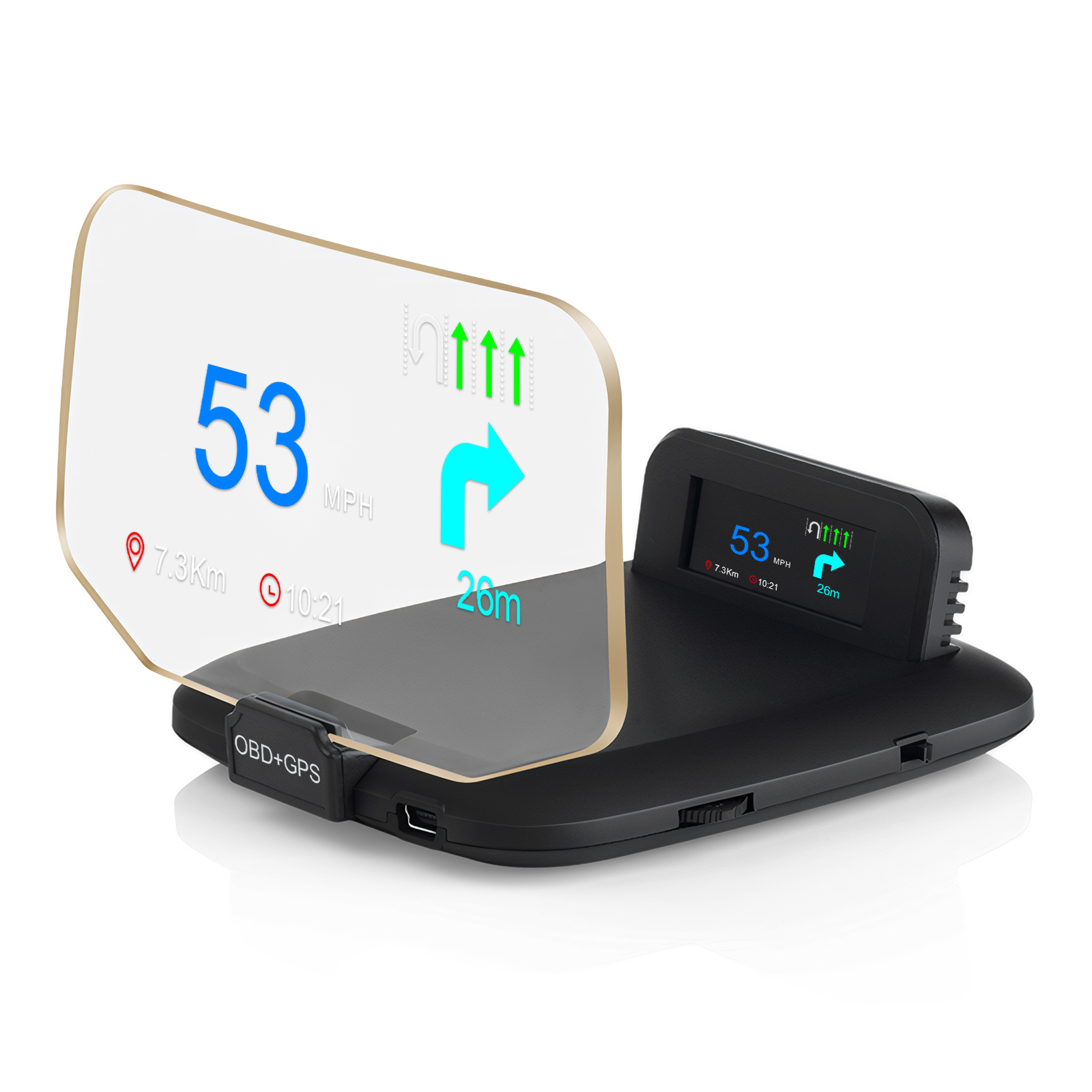 C1 Navigation Projection For H - Car Hud Head Up Display Gps ulasan dan harga