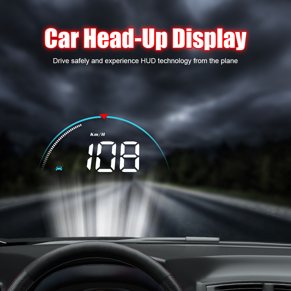 AD M8 HUD Head Up Display Spee - Obd2 Hud Speedometer Projector ulasan dan harga