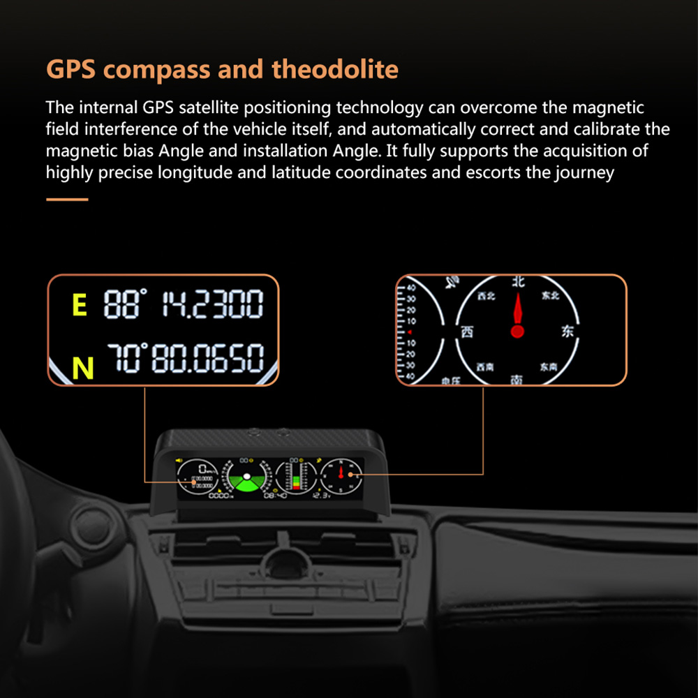 X90 Car Intelligent Head-up Di - Hud Display With Tire Pressure ulasan dan harga