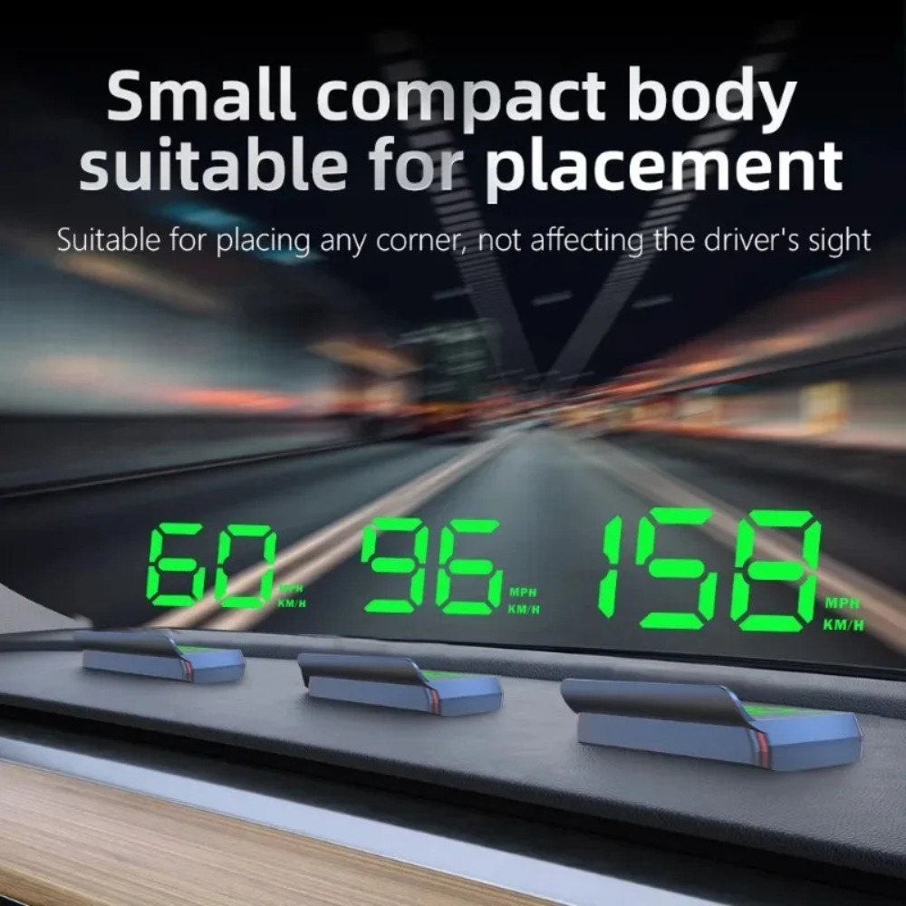 W2 Head Up Display Hood Automo - Car Hud Head Up Display Gps ulasan dan harga