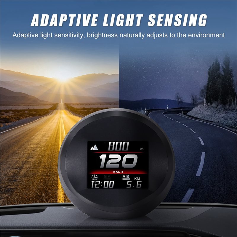 AEA6-Universal Car HUD Head-Up - Hud Speedometer Digital Universal ulasan dan harga