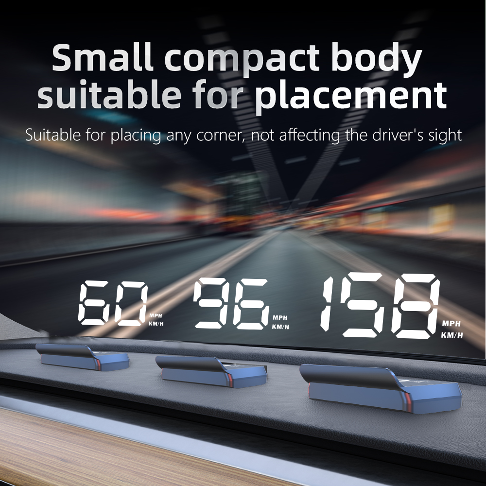 Car Head-Up Display W2 Car HUD - Car Hud Head Up Display Gps ulasan dan harga