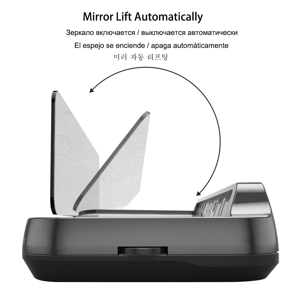 Vjoycar 2023 Update Auto-Lift  - Car Heads Up Display Navigation ulasan dan harga
