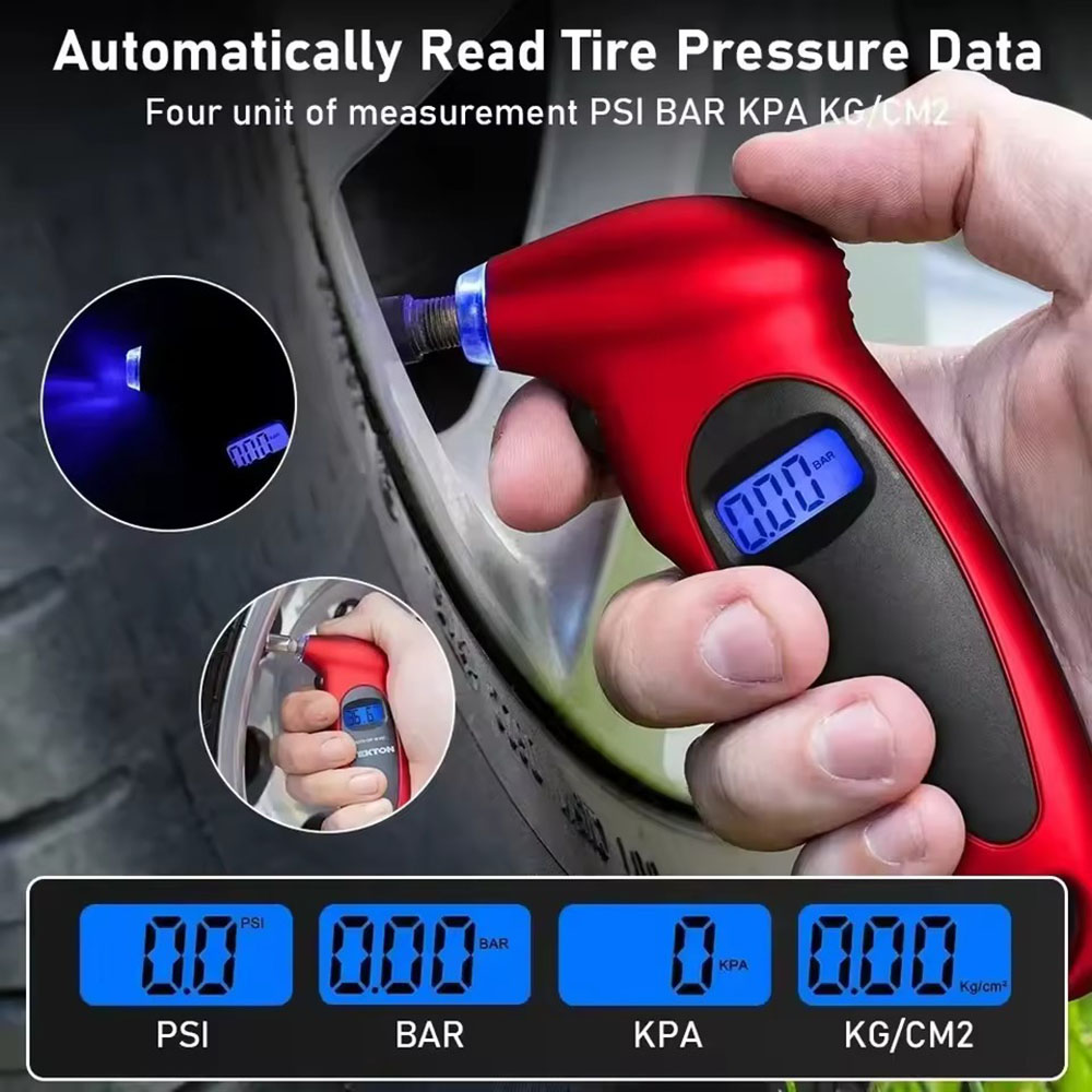 New Tire Pressure Gauge Backli - Hud Display With Tire Pressure ulasan dan harga