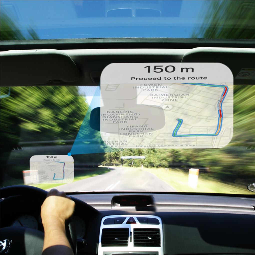 HUD Reflective Film Universal  - Hud Reflection Film Windshield ulasan dan harga