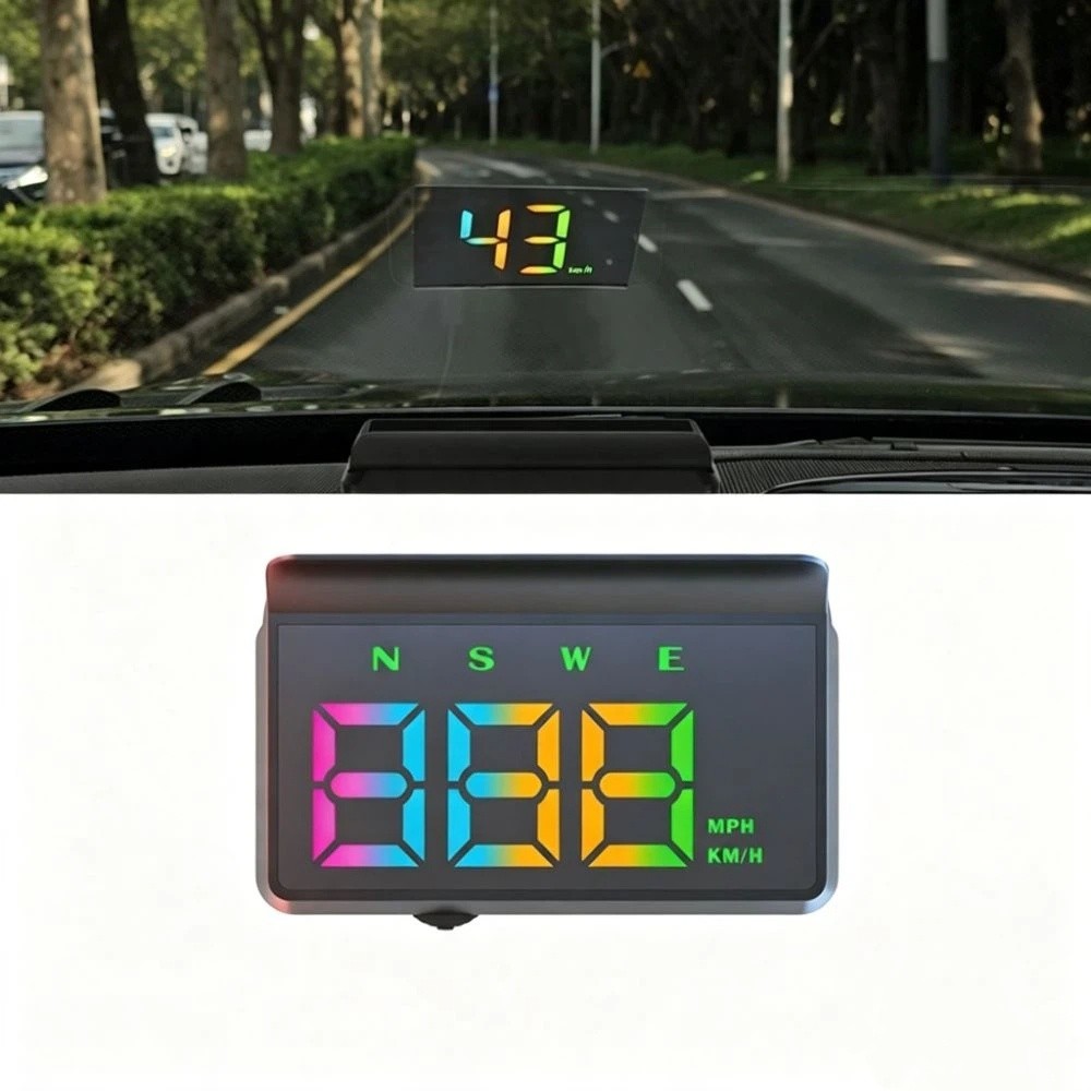 HUD Car Head Up Display Portab - Hud Speedometer Digital Universal ulasan dan harga