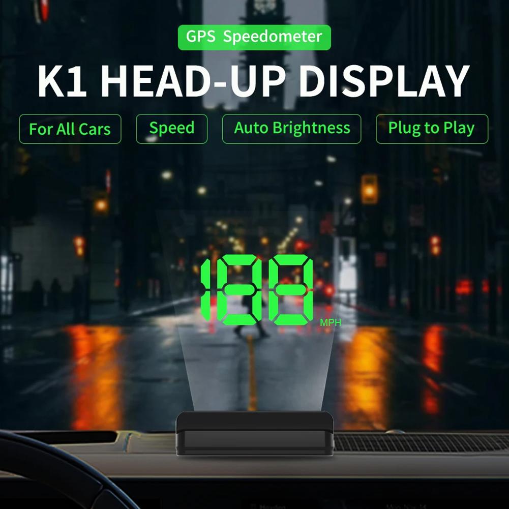 K1 HUD Head-up Display Car GPS - Car Hud Head Up Display Gps ulasan dan harga